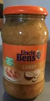 Zuckermenge drin Sauce curry Uncle Ben's 400 g