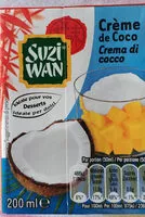 Zuckermenge drin Crème de coco