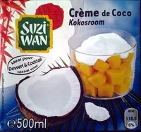 入っている砂糖の量 coconut cream