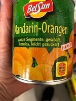 Amount of sugar in Mandarin-Orangen