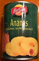 Amount of sugar in Ananas in Scheiben