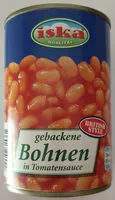 入っている砂糖の量 Gebackene Bohnen in Tomatensauce