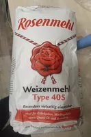 Jumlah gula yang masuk Mehl Typ 405