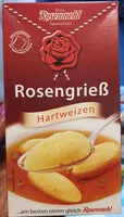 Zucker und Nährstoffe drin Rosenmehl