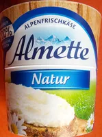 Quantité de sucre dans Almette Natur