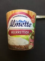 Zucker und Nährstoffe drin Almette