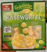 Количество сахара в Käsewürfel mild & nussig
