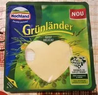 Azúcar y nutrientes en Hochland grunlander