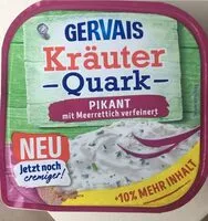Количество сахара в Kräuter quark