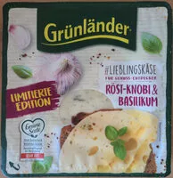 Количество сахара в #Lieblingskäse - Röst-Knobi & Basilikum