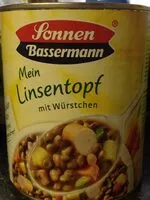 Sucre et nutriments contenus dans Sonnen bassermann