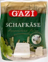 Jumlah gula yang masuk Schafkäse