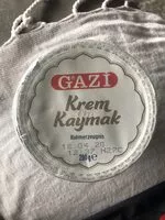 Jumlah gula yang masuk Gazi Kerm Kaymak