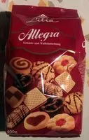 Quantité de sucre dans Allegria