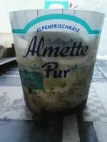 Quantité de sucre dans Almette Genuss Pur Schalotte-Petersilie