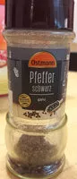 Zuckermenge drin Pfeffer schwarz ganz
