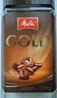 Suhkur ja toitained sees Melitta gold