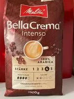 Suhkru kogus sees Kaffee Bella Crema Intenso
