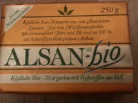 Şeker ve besinler Alsan