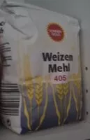 入っている砂糖の量 Mehl 405