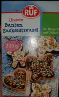 Quantité de sucre dans Unsere Bunten Zuckerstreusel