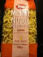 Zucker und Nährstoffe drin Tress meine nudel fur jeden tag