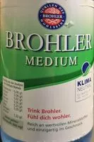 中的糖分和营养成分 Brohler