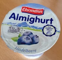 Quantité de sucre dans Almighurt - Heidelbeere