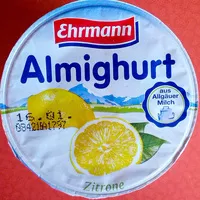 Quantité de sucre dans Almighurt - Zitrone