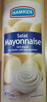 Suhkru kogus sees Hamker Salat Mayonnaise
