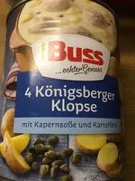 Zucker und Nährstoffe drin Buss globus