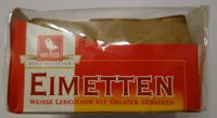 Cantidad de azúcar en Eimetten