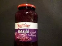 入っている砂糖の量 Rotkohl tafelfertig