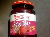 入っている砂糖の量 Rote Beete