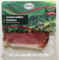 Amount of sugar in Schwarzwälder Schinken