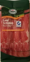 Amount of sugar in Land Schinken