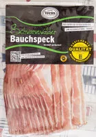 Amount of sugar in Streaky Bacon
