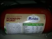 Sucre et nutriments contenus dans Meister