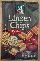 Quantité de sucre dans Linsen Chips Paprika