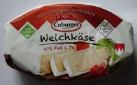 Quantité de sucre dans Weichkäse