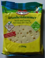 Quantité de sucre dans Frankendammer mild und nussig