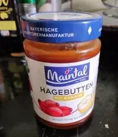 Количество сахара в Konfitüre Hagebutten mit Banane