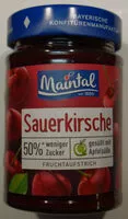 Количество сахара в Sauerkirsche Fruchtaufstrich