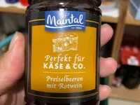 Количество сахара в Preiselbeeren mit Rotwein