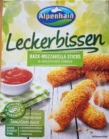 चीनी की मात्रा Back Mozarells Sticks