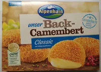 चीनी की मात्रा Back-Camembert