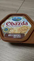चीनी की मात्रा Obazda Rostzwiebel
