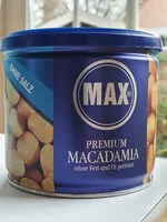 Количество сахара в Premium Macadamia ohne Fett und Öl geröstet
