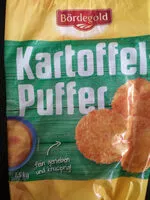 Количество сахара в Kartoffelpuffer