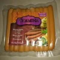 Quantité de sucre dans Saucisses fumées de poulet halal